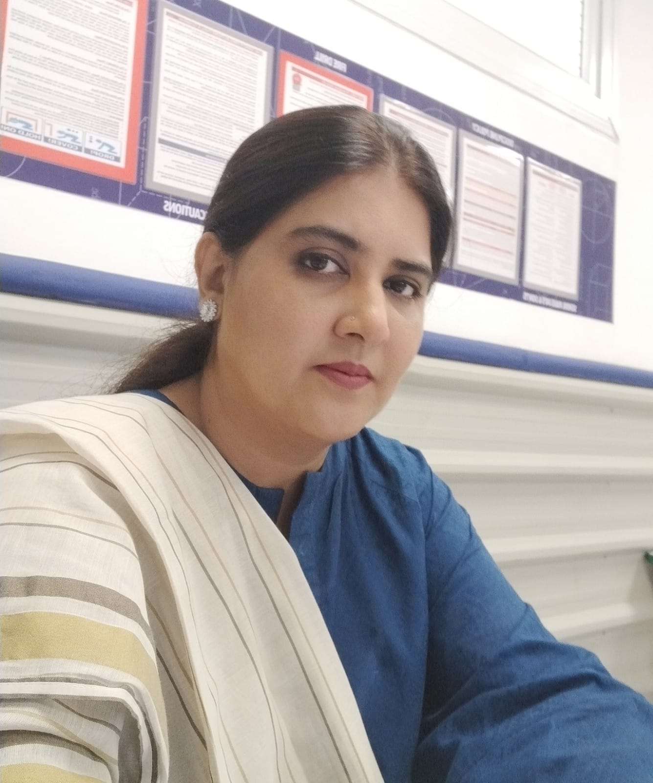 Uzma Akhtar, Mathematics teacher